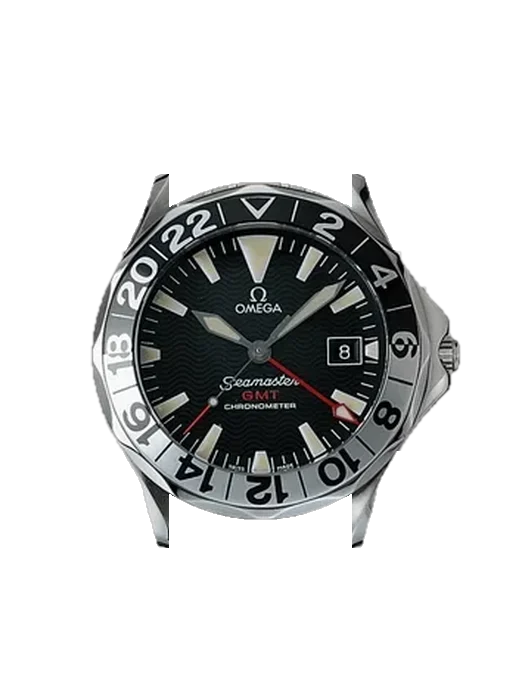 Seamaster Diver 300M 2536.50.00 with Grand Cavalier Leather Strap Orange