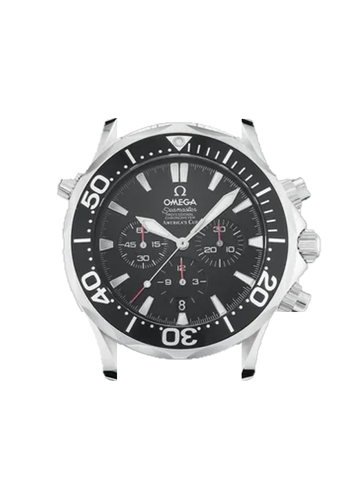 Seamaster Diver 300M 2594.50.00 con Cinturino Grand Cavalier Cuir Arancione