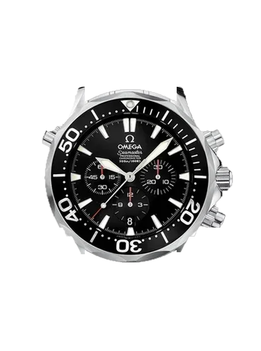 Seamaster Diver 300M 2594.52.00 mit Armband aus italienischem braunem Leder
