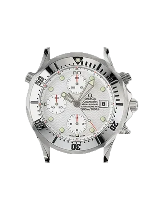 Seamaster Diver 300M 2598.20.00 mit Armband aus italienischem braunem Leder
