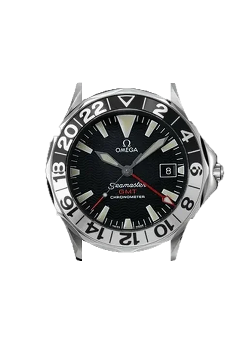 Seamaster Diver 300M 2834.50.91 mit Armband aus italienischem braunem Leder