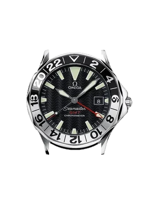 Seamaster Diver 300M 2834.50.96 mit Armband aus italienischem braunem Leder