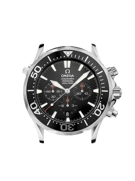 Seamaster Diver 300M 2894.52.91 mit Armband aus italienischem braunem Leder