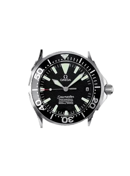 Seamaster Diver 300M 2952.50.91 mit Grand Cavalier Cuir Armband Orange