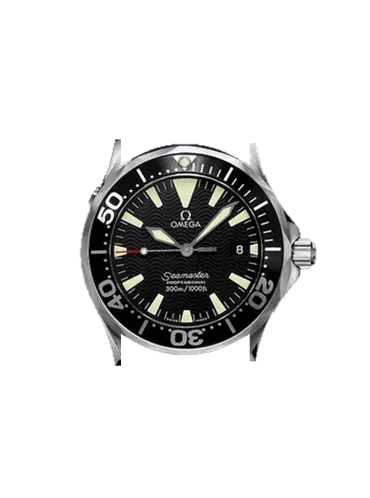 Seamaster Diver 300M 2962.50.91 with Grand Cavalier Leather Strap Orange