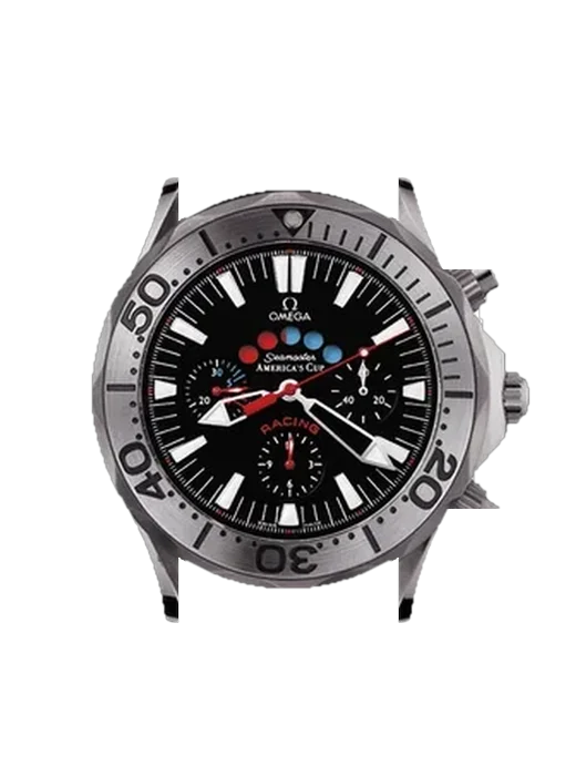Seamaster Diver 300M 2969.50.91 with Brown Italian Leather Strap