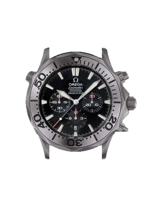 Seamaster Diver 300M 2993.50.91 avec Bracelet Grand Cavalier Cuir Orange