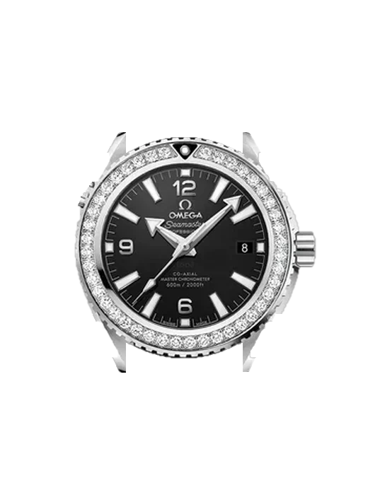 Seamaster Planet Ocean 215.18.40.20.01.001 con Correa de piel italiana marrón
