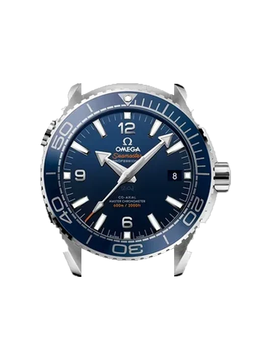 Seamaster Planet Ocean 215.30.44.21.03.001 mit Grand Cavalier Cuir Armband Orange