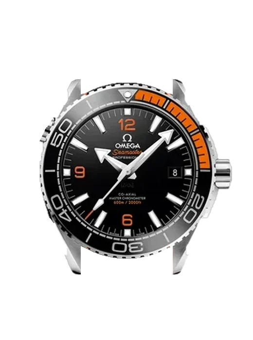 Seamaster Planet Ocean 215.32.44.21.01.001 mit Grand Cavalier Cuir Armband Orange