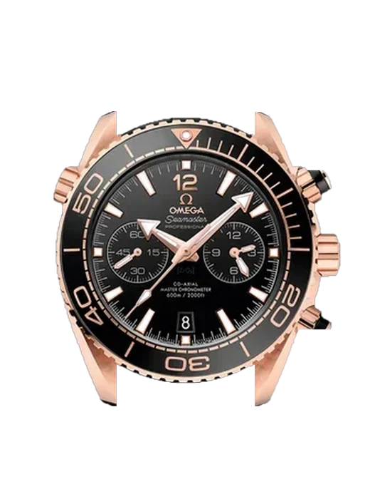 Seamaster Planet Ocean 215.63.46.51.01.001 con Cinturino Vitello Vintage Marrone — Patina Naturale