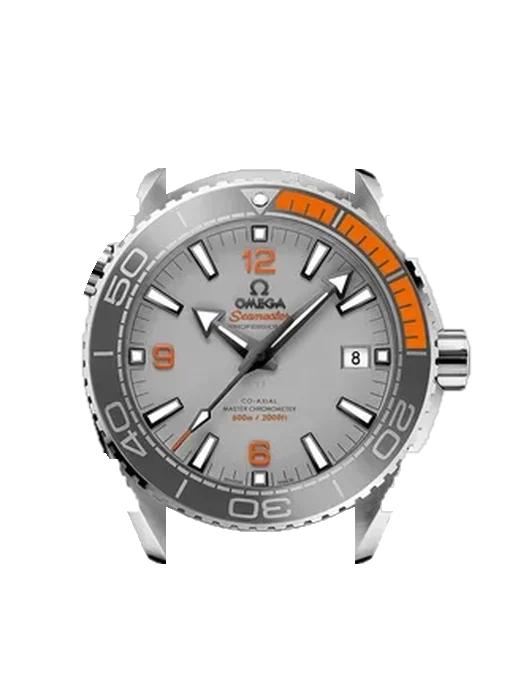 Seamaster Planet Ocean 215.90.44.21.99.001 mit Grand Cavalier Cuir Armband Orange