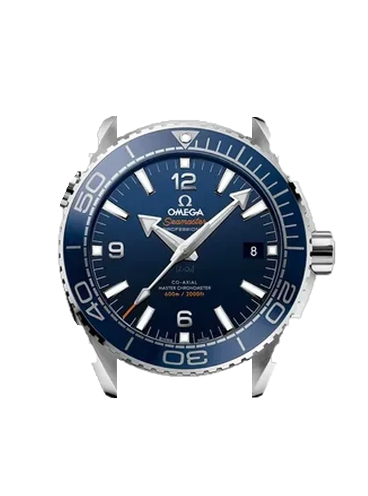 Seamaster Planet Ocean 215.30.44.21.03.003 with Grand Cavalier Leather Strap Orange