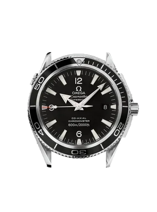 Seamaster Planet Ocean 2201.50.00 avec Bracelet Grand Cavalier Cuir Orange