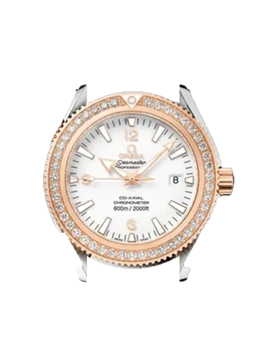Seamaster Planet Ocean 222.28.42.20.04.001 with Grand Cavalier Leather Strap Orange