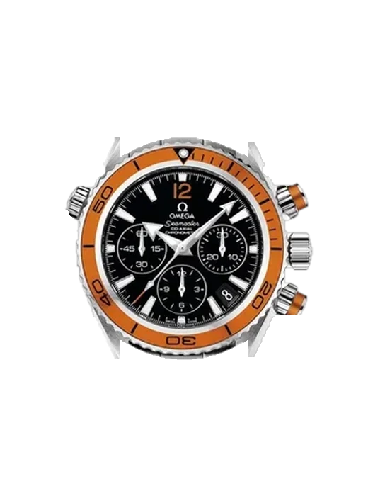 Seamaster Planet Ocean 222.30.38.50.01.002 con Correa híbrida de piel de cocodrilo y caucho azul