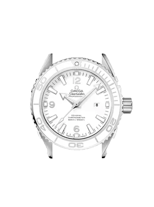 Seamaster Planet Ocean 232.30.38.20.04.001 con Cinturino Vitello Vintage Marrone — Patina Naturale