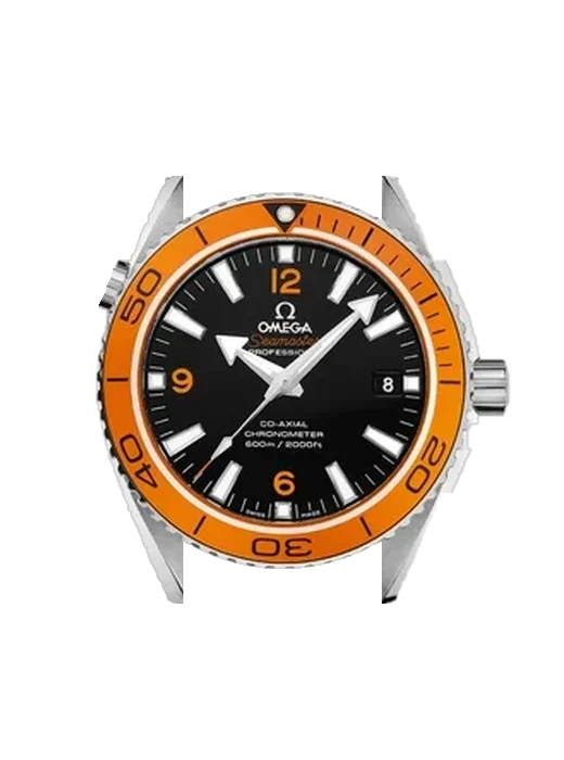 Seamaster Planet Ocean 232.30.42.21.01.002 mit Hybrid Armband aus Alligator und Kautschuk Blau