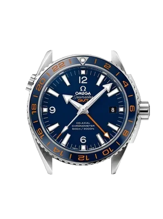 Seamaster Planet Ocean 232.30.44.22.03.001 avec Bracelet Grand Cavalier Cuir Orange