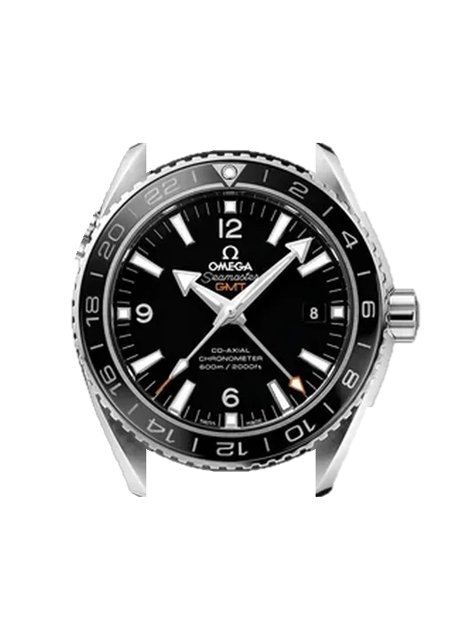 Seamaster Planet Ocean 232.32.44.22.01.001 con Correa Grand Cavalier de cuero naranja