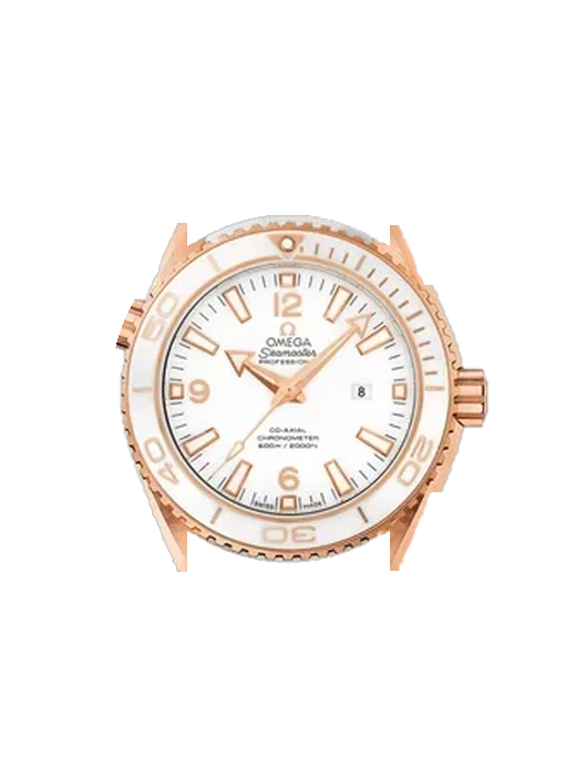 Seamaster Planet Ocean 232.63.38.20.04.001 with Grand Cavalier Leather Strap Orange