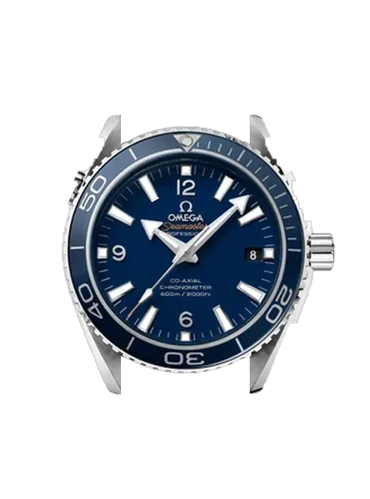 Seamaster Planet Ocean 232.90.42.21.03.001 mit Grand Cavalier Cuir Armband Orange