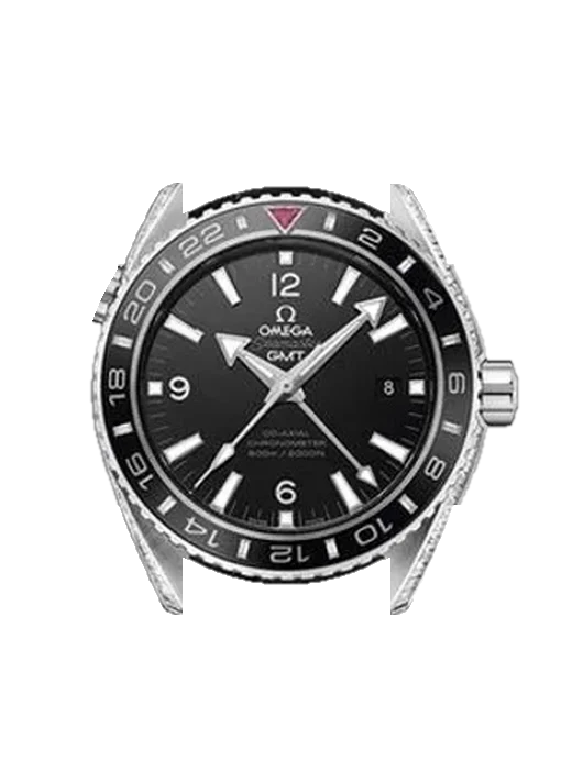 Seamaster Planet Ocean 232.98.44.22.01.005 with Grand Cavalier Leather Strap Orange