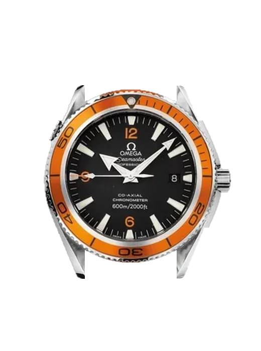 Seamaster Planet Ocean 2909.50.38 con Cinturino Grand Cavalier Cuir Arancione
