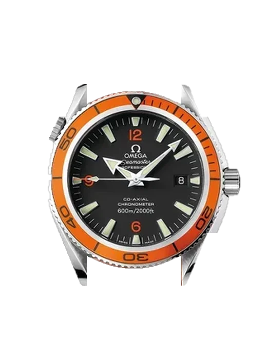 Seamaster Planet Ocean 2909.50.83 con Cinturino Grand Cavalier Cuir Arancione