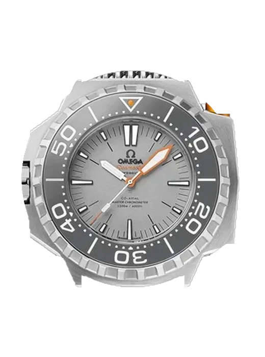 Seamaster PloProf 227.90.55.21.99.001 with Vintage Brown Calfskin Strap — Natural Patina