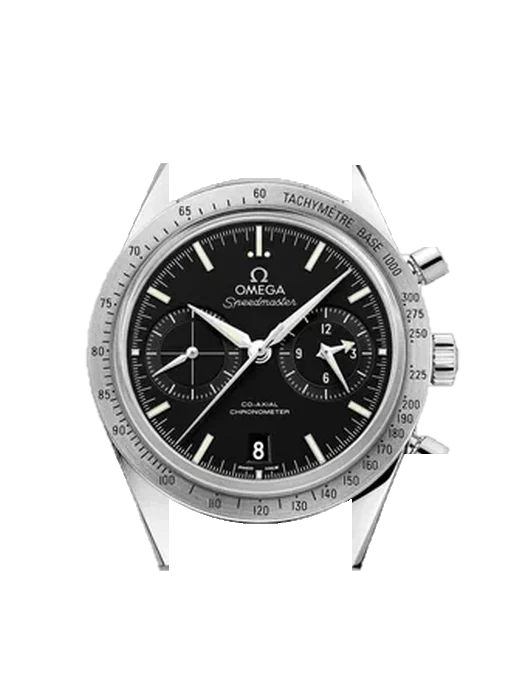 Speedmaster '57 331.10.42.51.01.001 with Grand Cavalier Leather Strap Orange