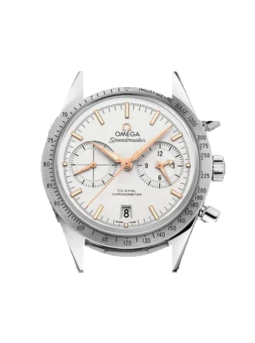 Speedmaster '57 331.10.42.51.02.002 with Grand Cavalier Leather Strap Orange