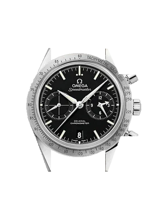 Speedmaster '57 331.12.42.51.01.001 with Grand Cavalier Leather Strap Orange
