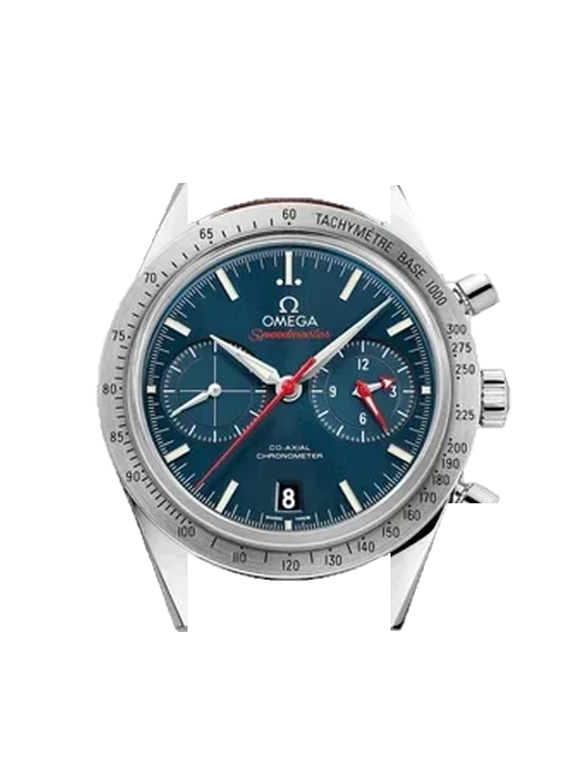 Speedmaster '57 331.12.42.51.03.001 con Correa Grand Cavalier de cuero naranja