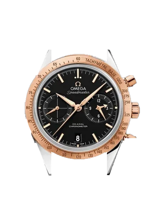 Speedmaster '57 331.20.42.51.01.002 with Grand Cavalier Leather Strap Orange