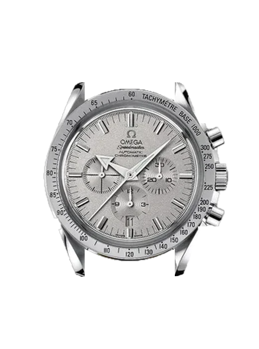Speedmaster Broad Arrow 3652.30.31 con Cinturino Grand Cavalier Cuir Arancione