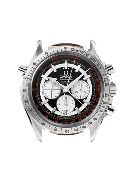 Speedmaster Broad Arrow 3882.51.37 con Cinturino Grand Cavalier Cuir Arancione