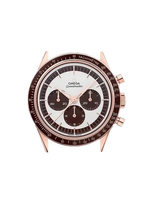 Speedmaster First Omega in Space 311.63.40.30.02.001 avec Bracelet Grand Cavalier Cuir Orange
