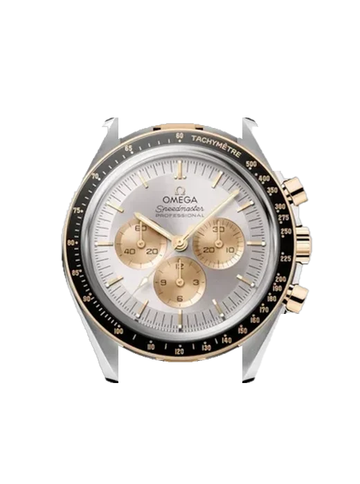 Speedmaster Moonwatch 310.20.42.50.02.001 with Grand Cavalier Leather Strap Orange