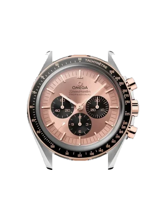 Speedmaster Moonwatch 310.20.42.50.99.001 with Grand Cavalier Leather Strap Orange