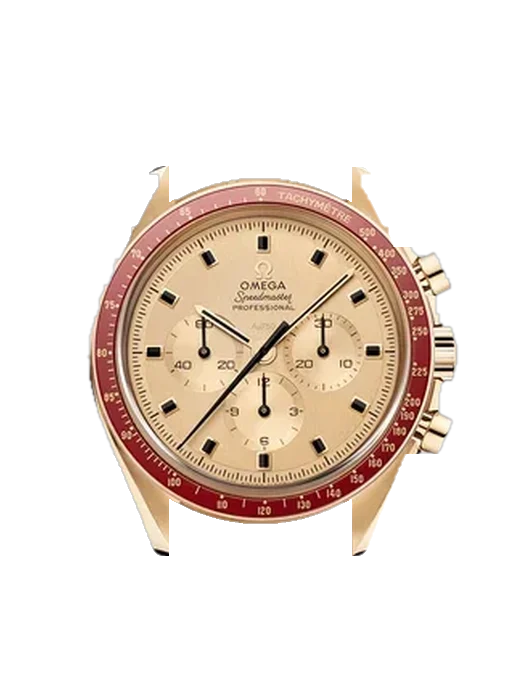 Speedmaster Moonwatch 310.60.42.50.99.001 con Cinturino Grand Cavalier Cuir Arancione