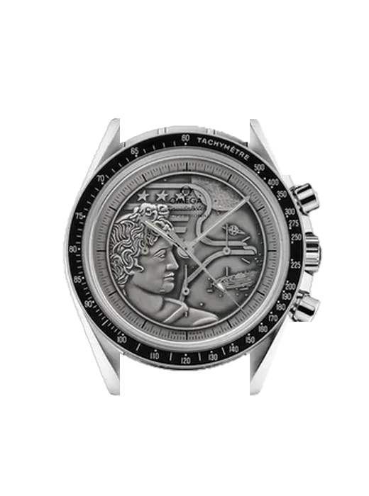 Speedmaster Moonwatch 311.30.42.30.99.002 avec Bracelet Grand Cavalier Cuir Orange