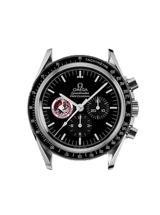 Speedmaster Moonwatch 3597.18.00 with Grand Cavalier Leather Strap Orange