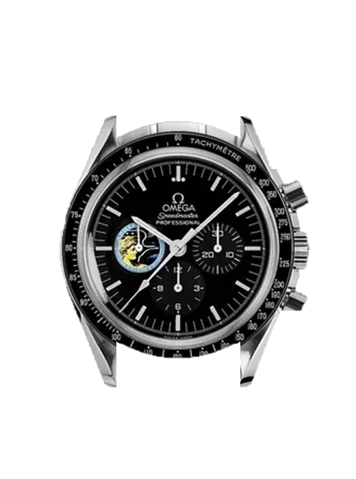 Speedmaster Moonwatch 3597.20.00 con Cinturino Grand Cavalier Cuir Arancione