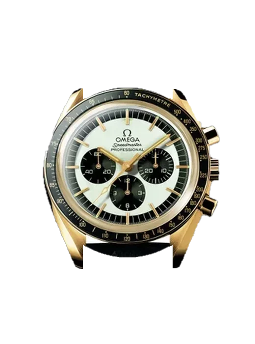 Speedmaster Moonwatch 3690.30.01 mit Grand Cavalier Cuir Armband Orange