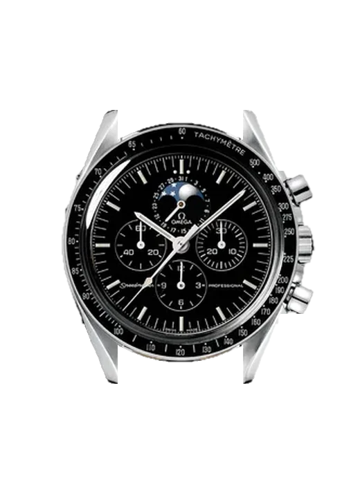 Speedmaster Moonwatch 3876.50.31 mit Grand Cavalier Cuir Armband Orange