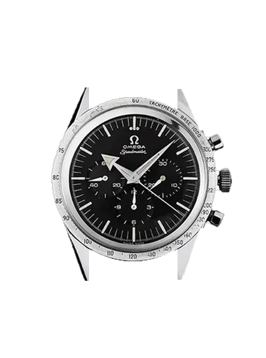 Speedmaster Moonwatch CK2915 mit Vintage Kalbslederarmband Braun — Natürliche Patina