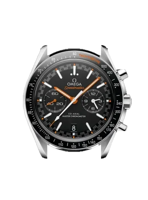 Speedmaster (Non-Moonwatch) 304.32.44.51.01.001 con Cinturino Grand Cavalier Cuir Arancione