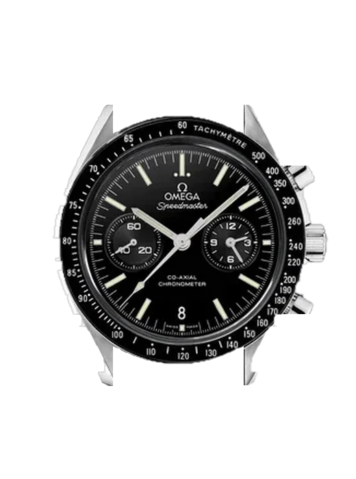Speedmaster (Non-Moonwatch) 311.93.44.51.01.002 with Grand Cavalier Leather Strap Orange