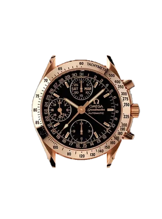 Speedmaster (Non-Moonwatch) 3123.50.00 with Vintage Brown Calfskin Strap — Natural Patina